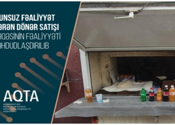 Bakıda qanunsuz işləyən dönər satışı məntəqəsi bağlanıb