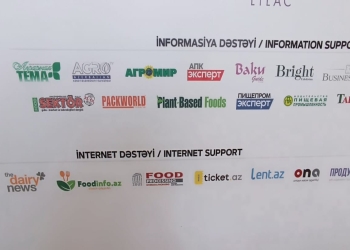 Foodinfo.az “Qida sənayesi” (“Interfood Azerbaijan 2023”) sərgisinin media tərəfdaşıdır