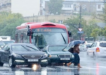 Yol polisi yağışlı hava ilə bağlı sürücülərə müraciət etdi