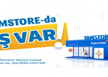 “Tamstore” Marketlər Şəbəkəsi: Bakının müxtəlif ərazilərində iş var