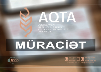 AQTA HACCP sisteminin tətbiqi ilə bağlı sahibkarlara müraciət edib