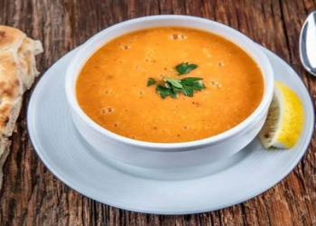 Zəncəfilli mərci şorbası