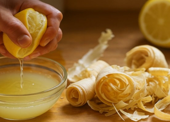 Onun qabığını limonla qaynadıb için, bununla da xolesteroldan qurtulun