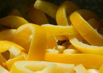 Limon qabığını atmayın: hava təmizləyici və mikroba qarşıdır