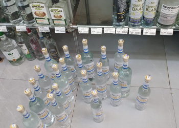 Marketdə saxta araq məhsulları aşkarlandı