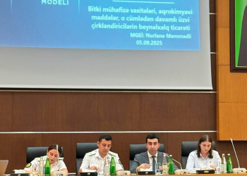 Pestisid və gübrə idxalçıları ilə görüş keçirilib