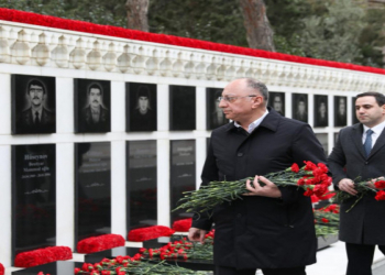 AQTA-nın kollektivi 20 Yanvar şəhidlərinin xatirəsini yad edib