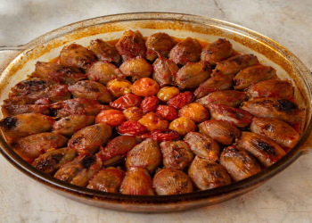 Şərq mətbəxinin incisi: Sobada soğan dolması