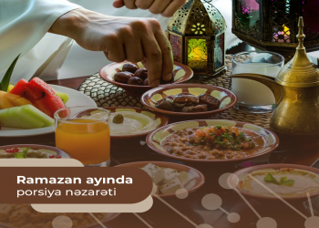 Ramazan ayında porsiya nəzarəti