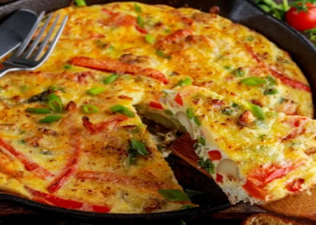 Səhərinizə ləzzət qatacaq möhtəşəm frittata resepti!