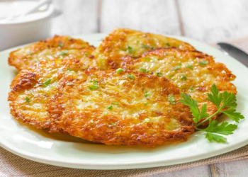 Yumurtasız və unsuz kartof draniki – sadə və dadlı resept
